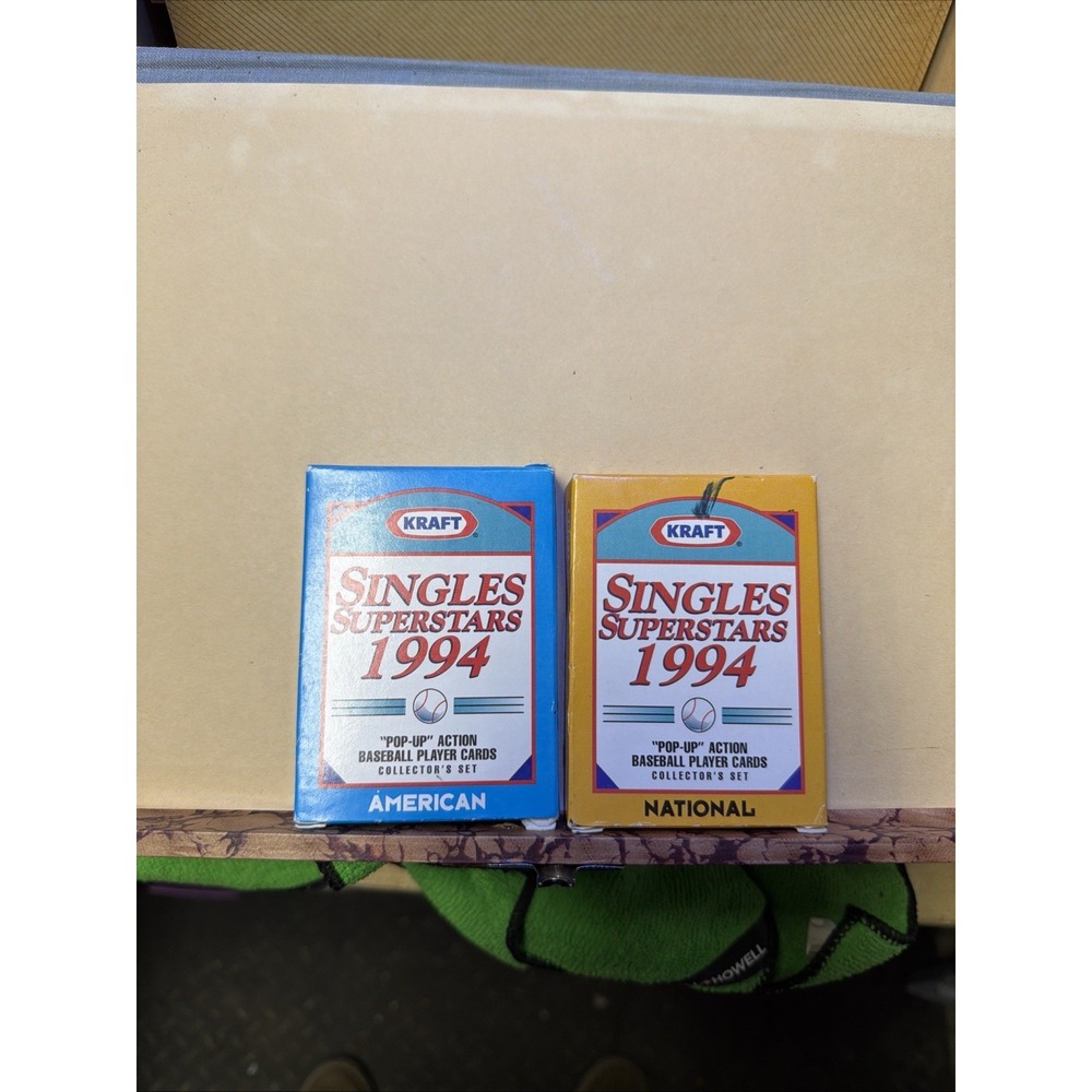 1994 Kraft Singles‎ Superstars 30 Card Complete Set - National & American League